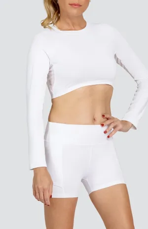 Women Tail Activewear Sasha Layering Top - Chalk White