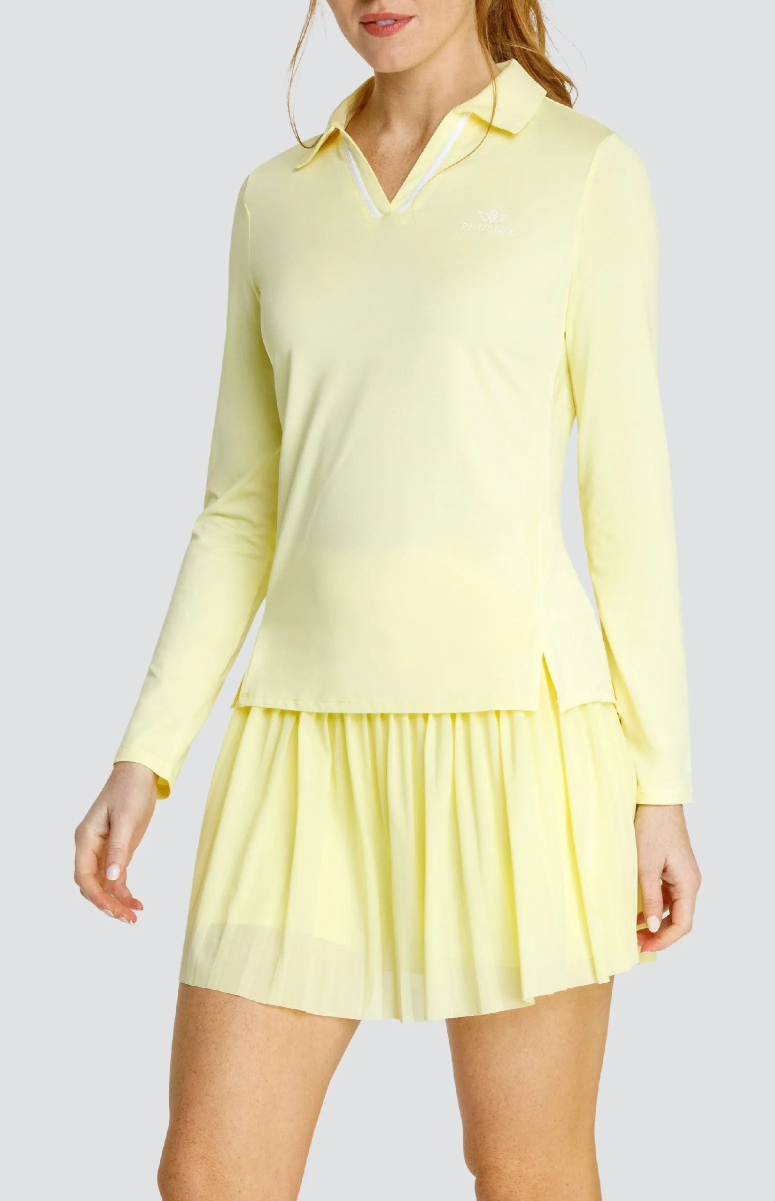 Women Tail Activewear Saturday Top - Fresh Lemon
