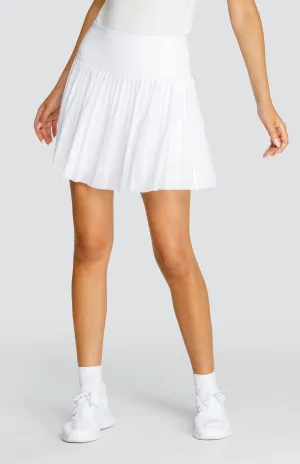 Women Tail Activewear Seraphina 17" Skort - Chalk White