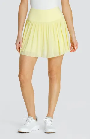 Women Tail Activewear Seraphina 17" Skort - Fresh Lemon