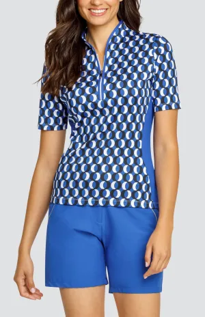 Women Tail Activewear Shaine Top - Enchanted Geo