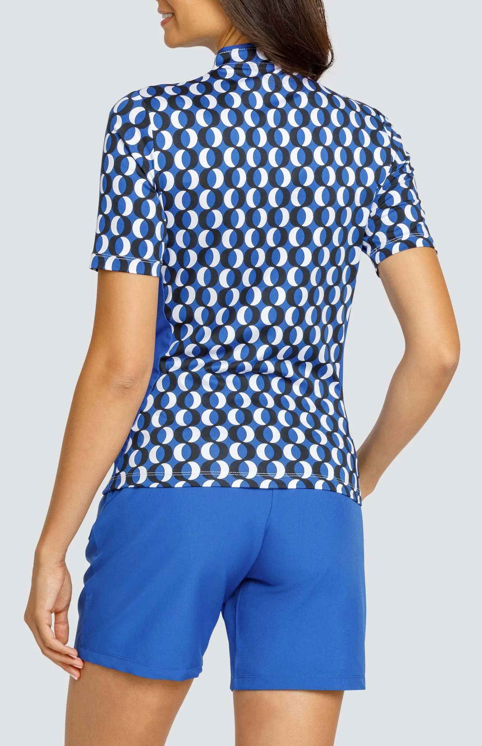 Women Tail Activewear Shaine Top - Enchanted Geo