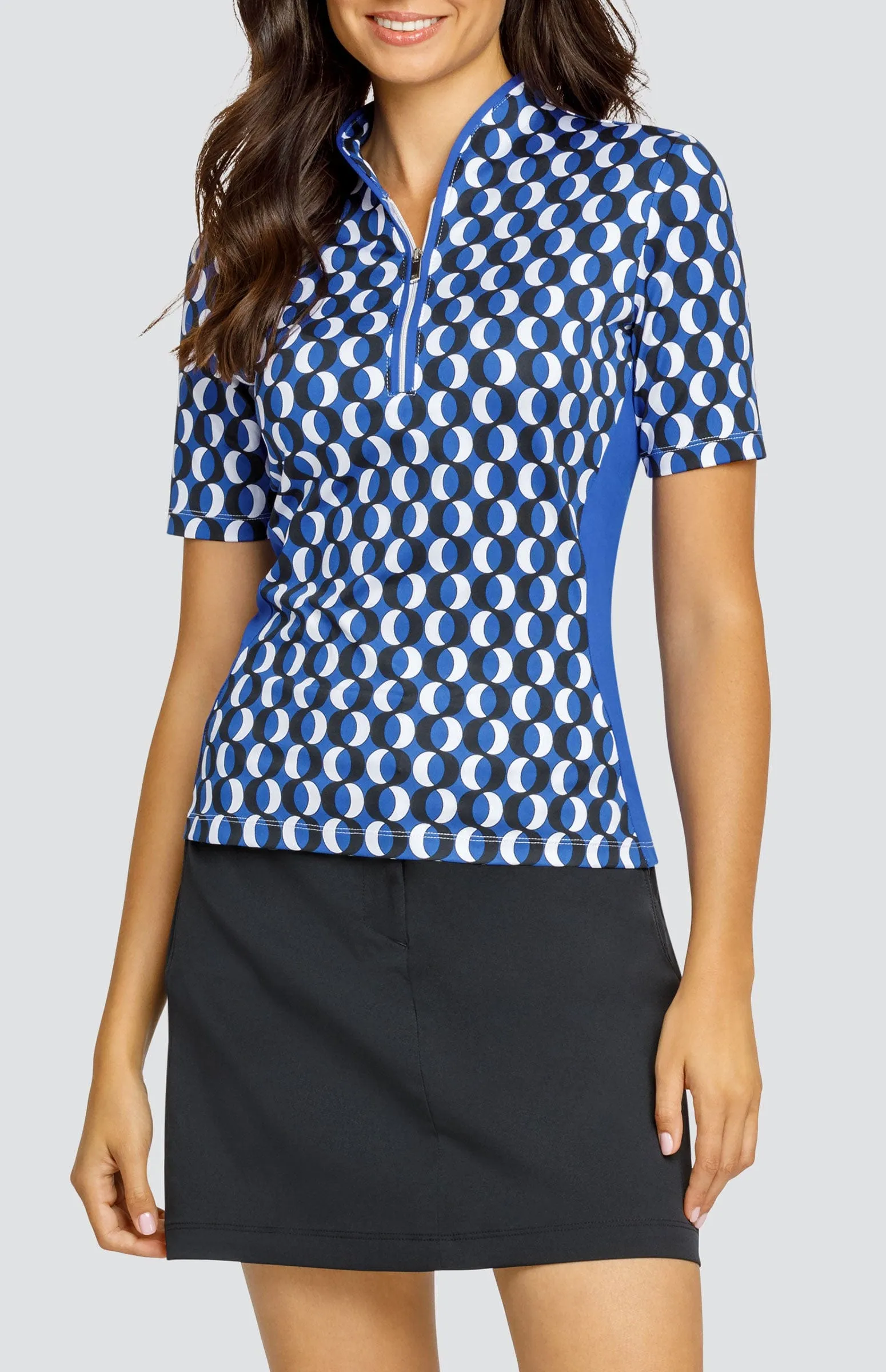 Women Tail Activewear Shaine Top - Enchanted Geo