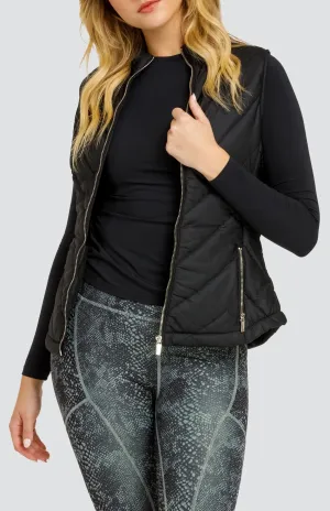 Women Tail Activewear Sonny Vest - Onyx Black