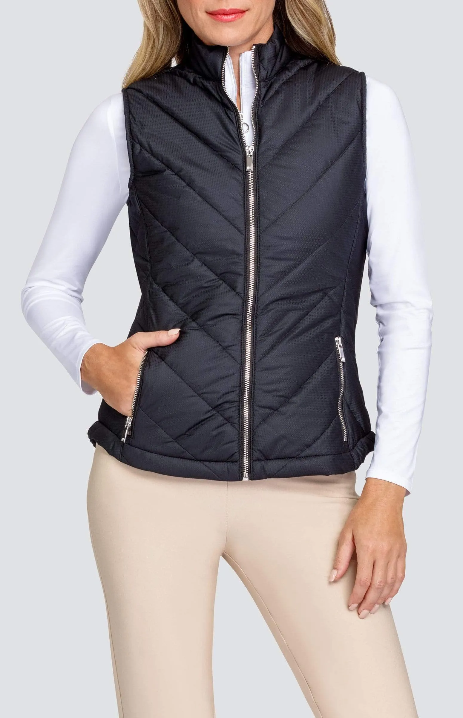 Women Tail Activewear Sonny Vest - Onyx Black