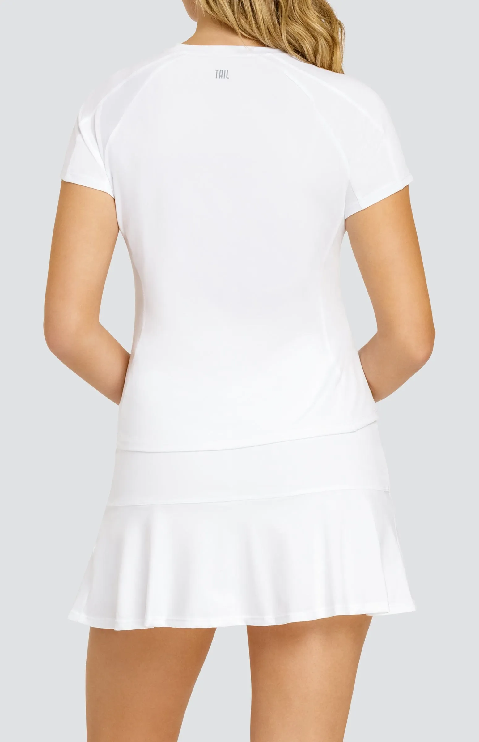 Women Tail Activewear Tella Top - Chalk White