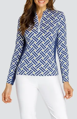 Women Tail Activewear Trey Top - Electric Diamond