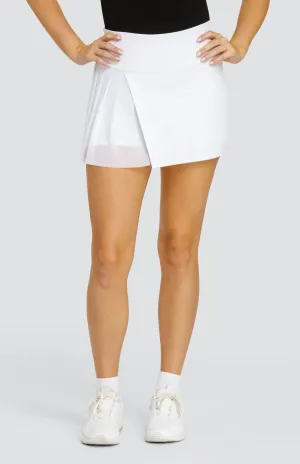 Women Tail Activewear Volley 14.5" Skort - Chalk White