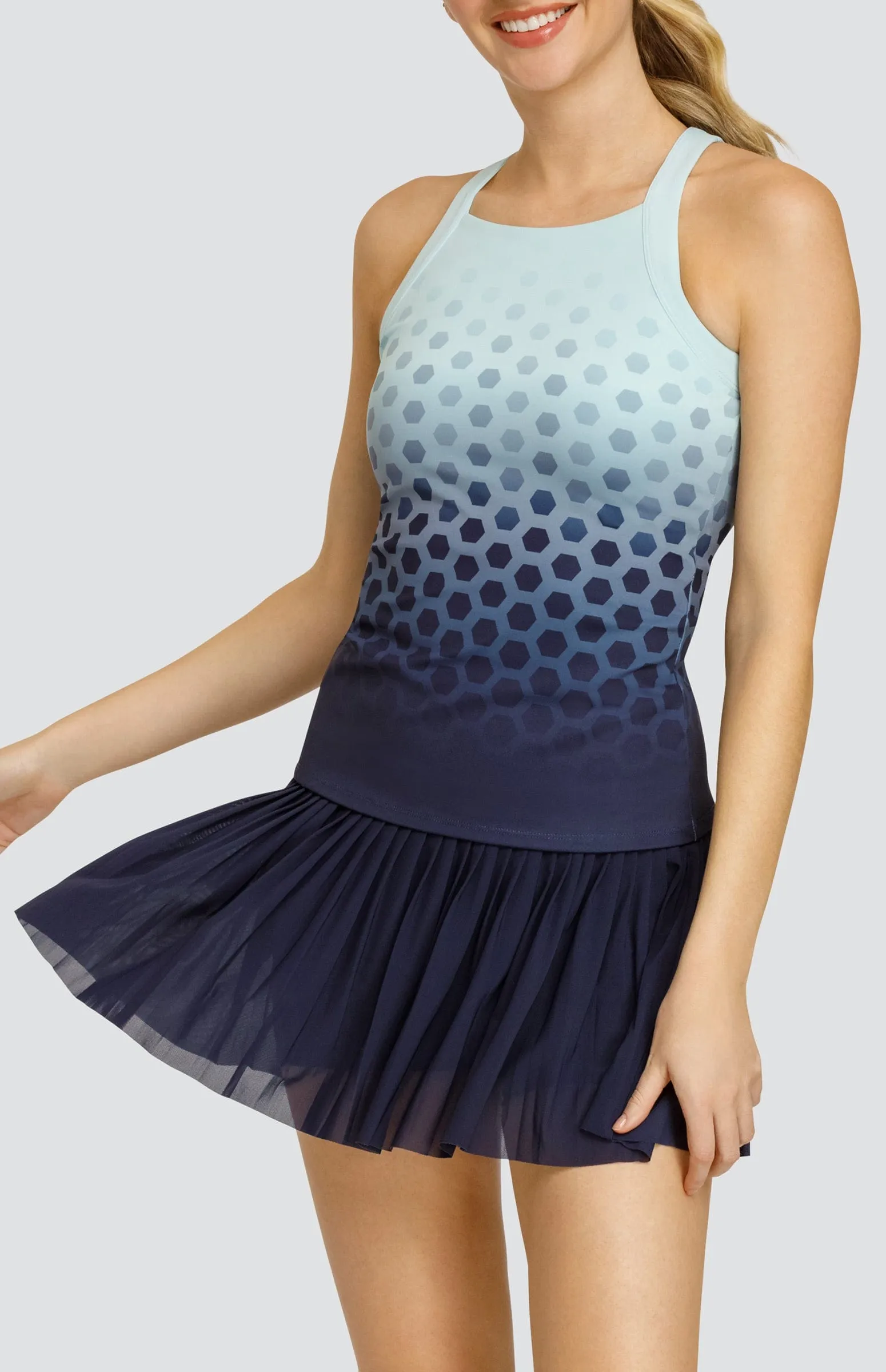Women Tail Activewear Zoraya Tank - Blue Hex Ombre