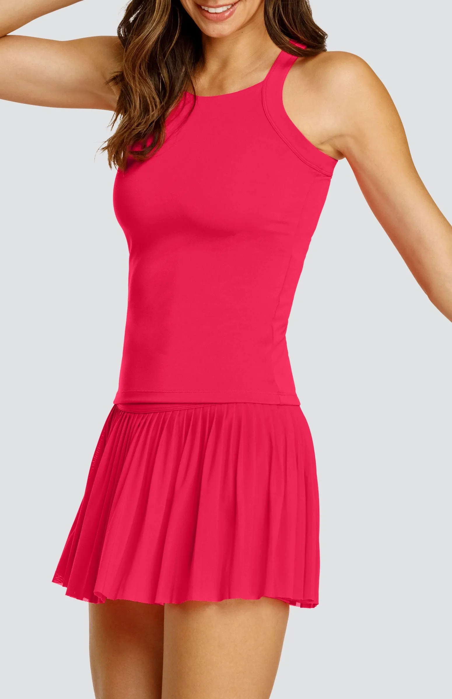Women Tail Activewear Zoraya Tank - Wild Cherry