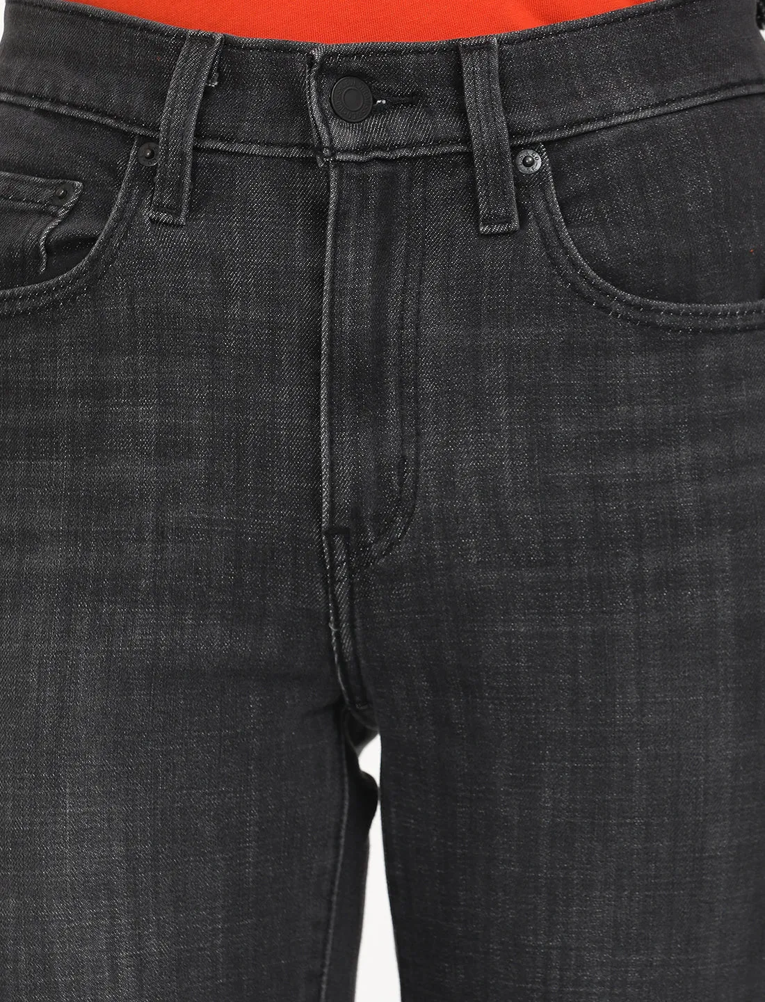 Women's 724 Black Straight Fit High Rise Jeans LEVI'S