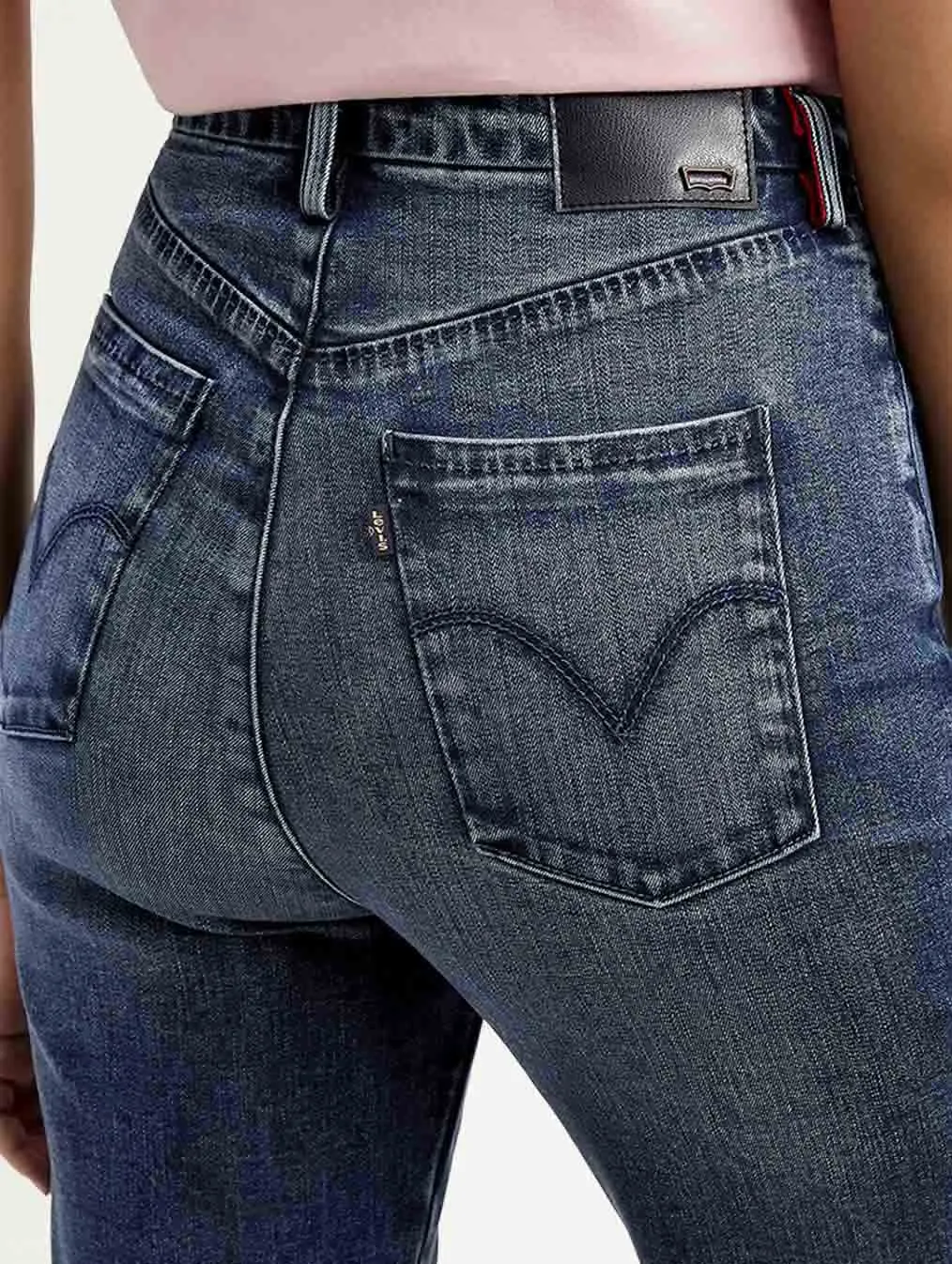 Women's 724 Blue Slim Fit High Rise Jeans LEVI'S