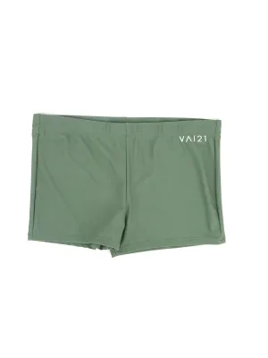 Women's Brand Logo Printed Sports Short,Light Green