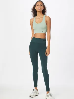 Women's Cropped Sports Top,Green