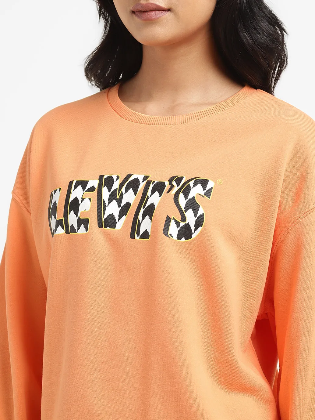 Women's Printed Crew Neck Sweatshirt LEVI'S