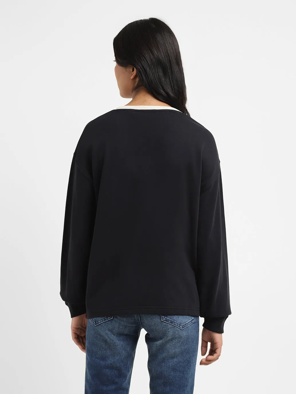 Women's Printed Crew Neck Sweatshirt LEVI'S