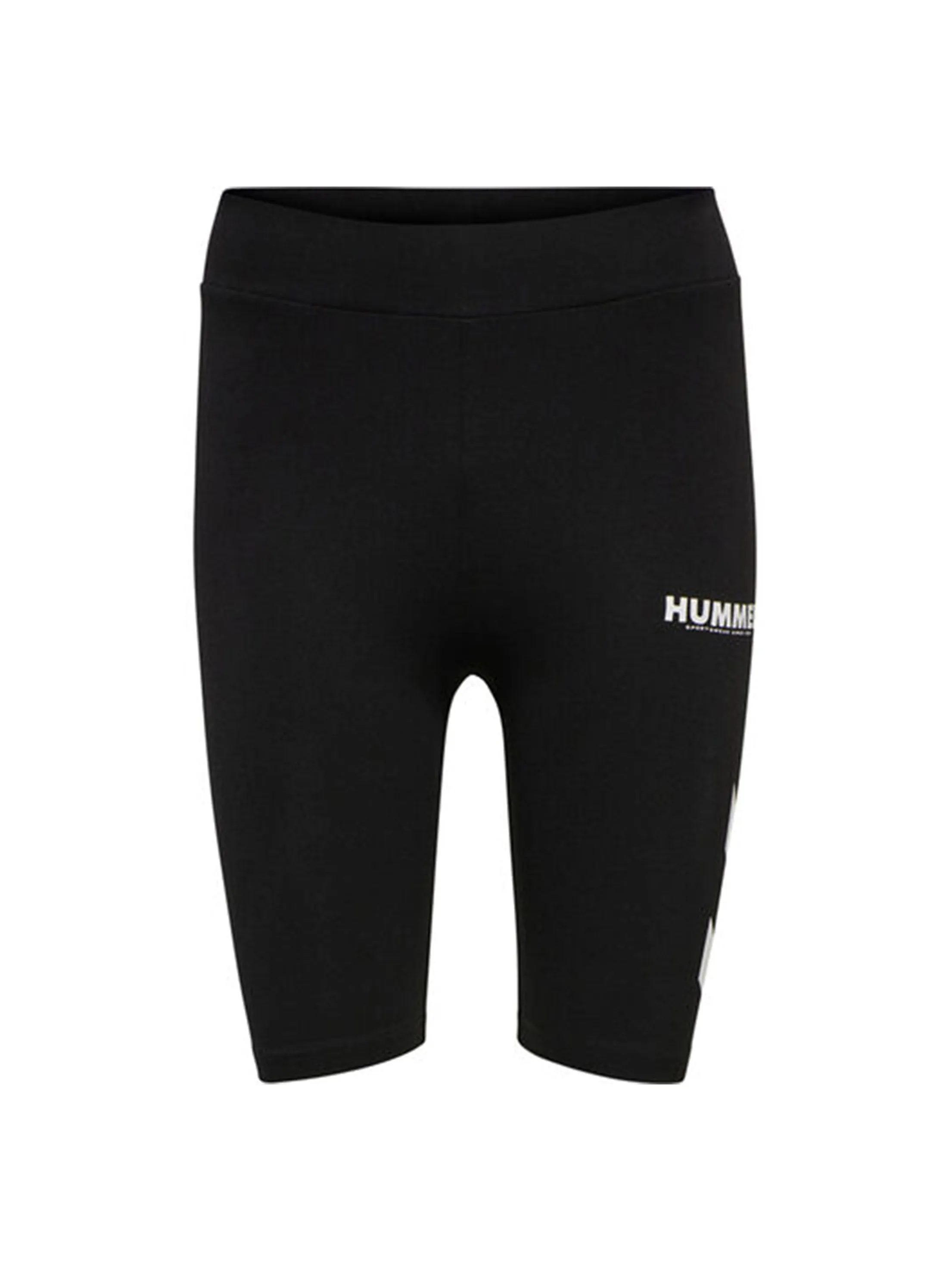 Women's Printed Sports Shorts,Black