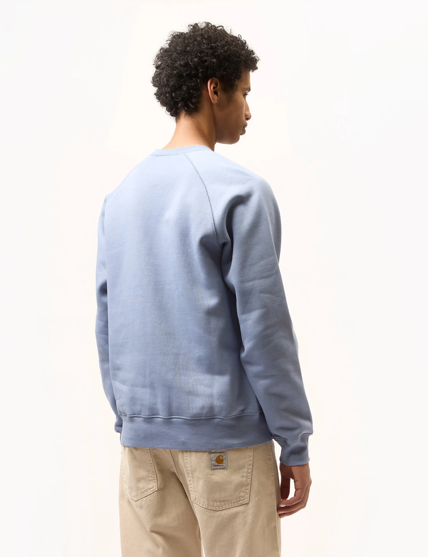 Worth Every Penny Carhart WIP Chase Sweatshirt - Charm Blue  Limited Release!