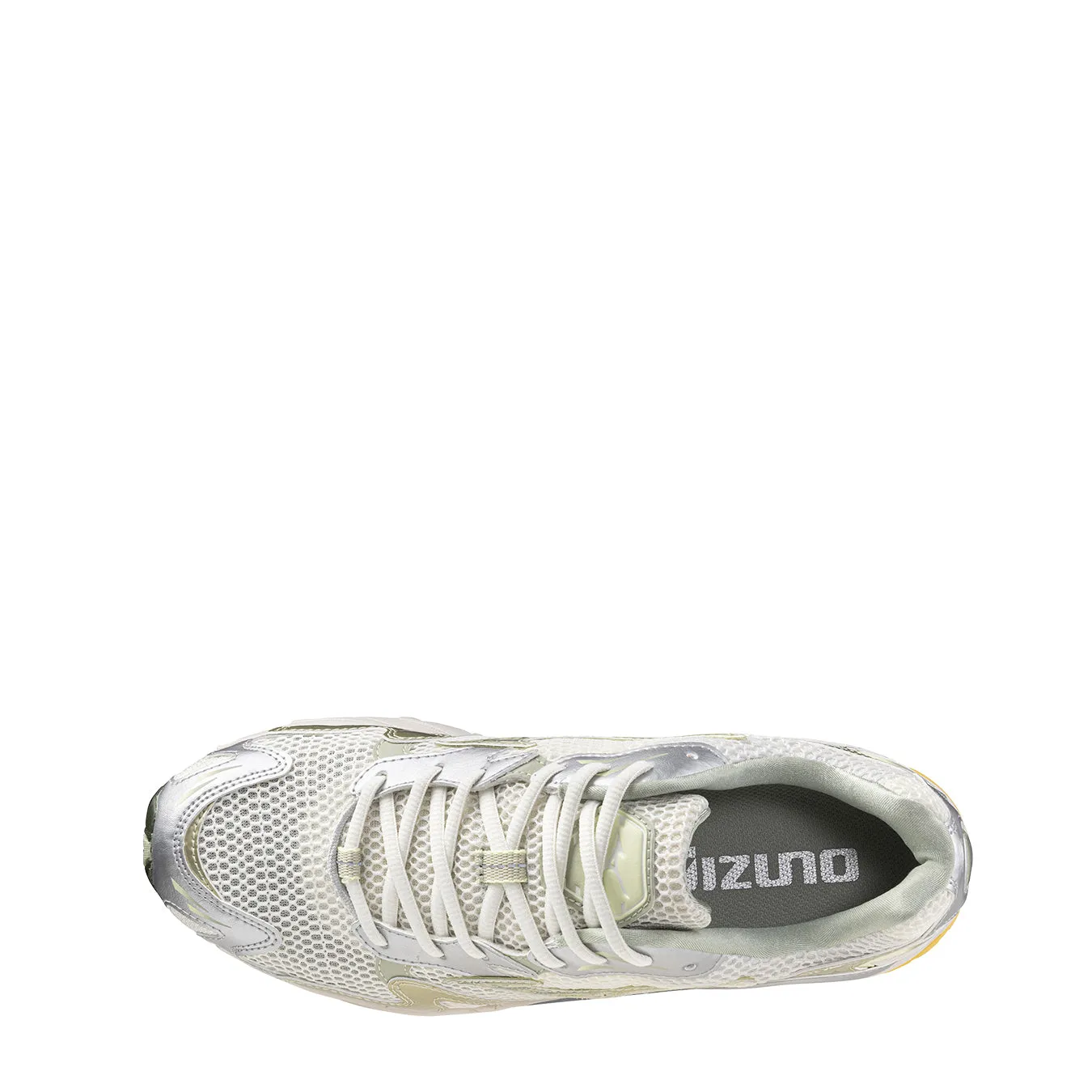Worth Every Penny Mizuno Womens Wave Rider 10 Trainer Snow White / White Jade / Desert Sage  Going Fast!