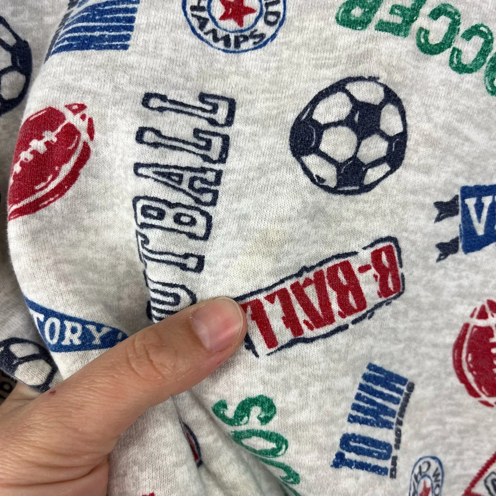 Worth Every Penny Vintage Fast Moves Sports Sweatshirt 5-6 USA  Limited Availability!