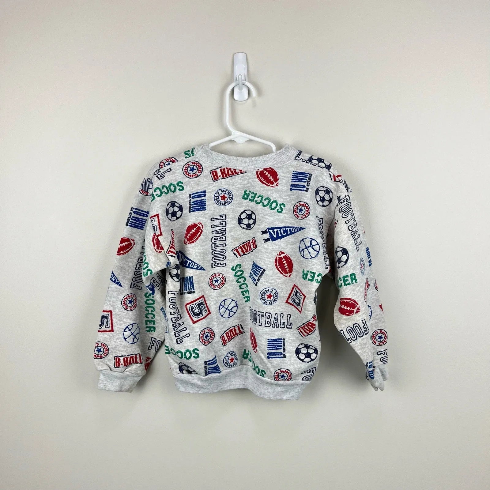 Worth Every Penny Vintage Fast Moves Sports Sweatshirt 5-6 USA  Limited Availability!