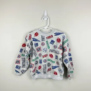 Worth Every Penny Vintage Fast Moves Sports Sweatshirt 5-6 USA  Limited Availability!