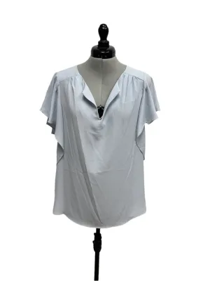 Worth Every Penny Womens Vince Camuto Short Sleeve Blouse, Medium  Dont Miss Out!