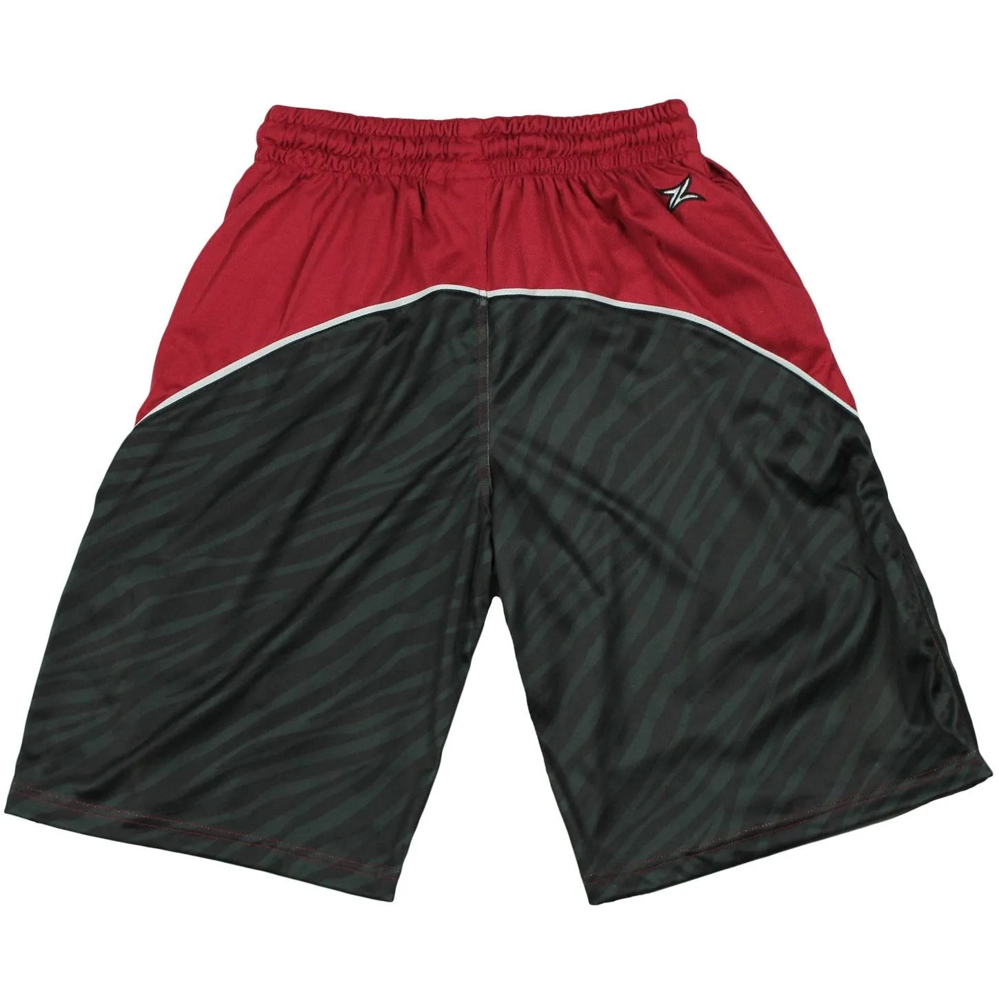 Zipway NBA Basketball Men's Miami Heat Wave Team Colors Shorts, Red